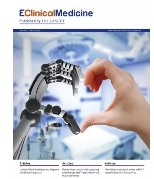 《柳叶刀》封面头条刊登中国团队-关于ai眼科科_美必思医学编译