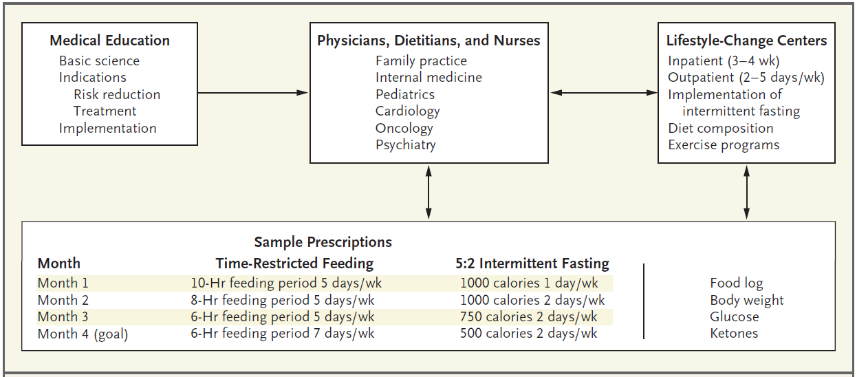 NEJM:解析间歇性禁食对健康、衰老和疾病的影响_美必思医学编译